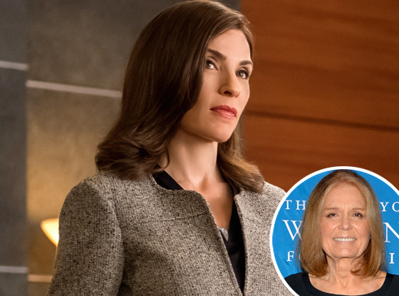 Julianna Margulies,The Good Wife, Gloria Steinem Julianna Margulies,The Good Wife, Gloria Steinem